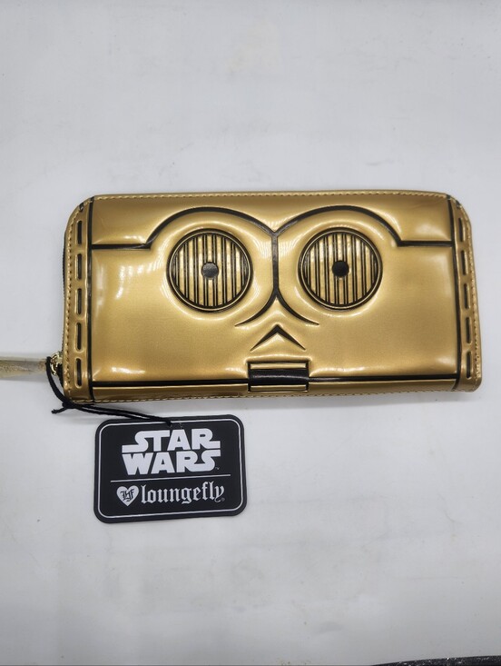 Loungefly Handbags - Loungefly Star Wars C-3PO Zip-Around Wallet NWT